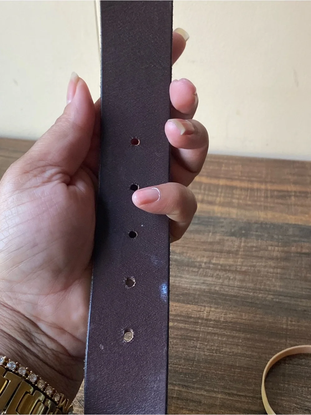 Timberland Leather belt, 40”